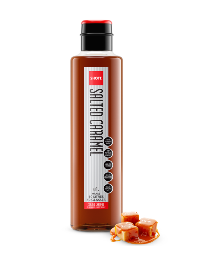SHOTT 샷 시럽 솔티드 카라멜 1000ml - 상품 이미지