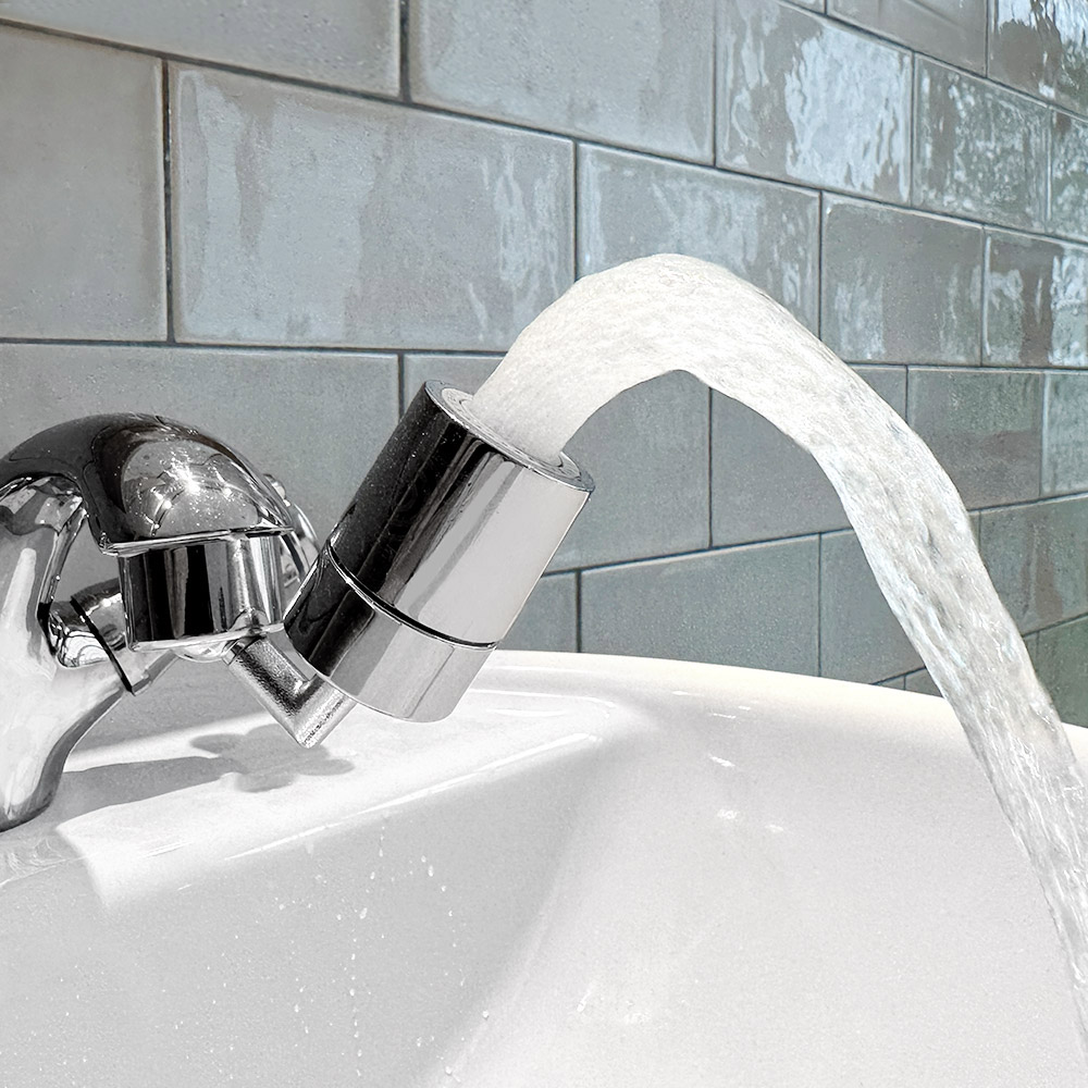 [단독] 세면대 워터탭 아기 비데 회전 수전 신생아 스윙글1개+필터3세트