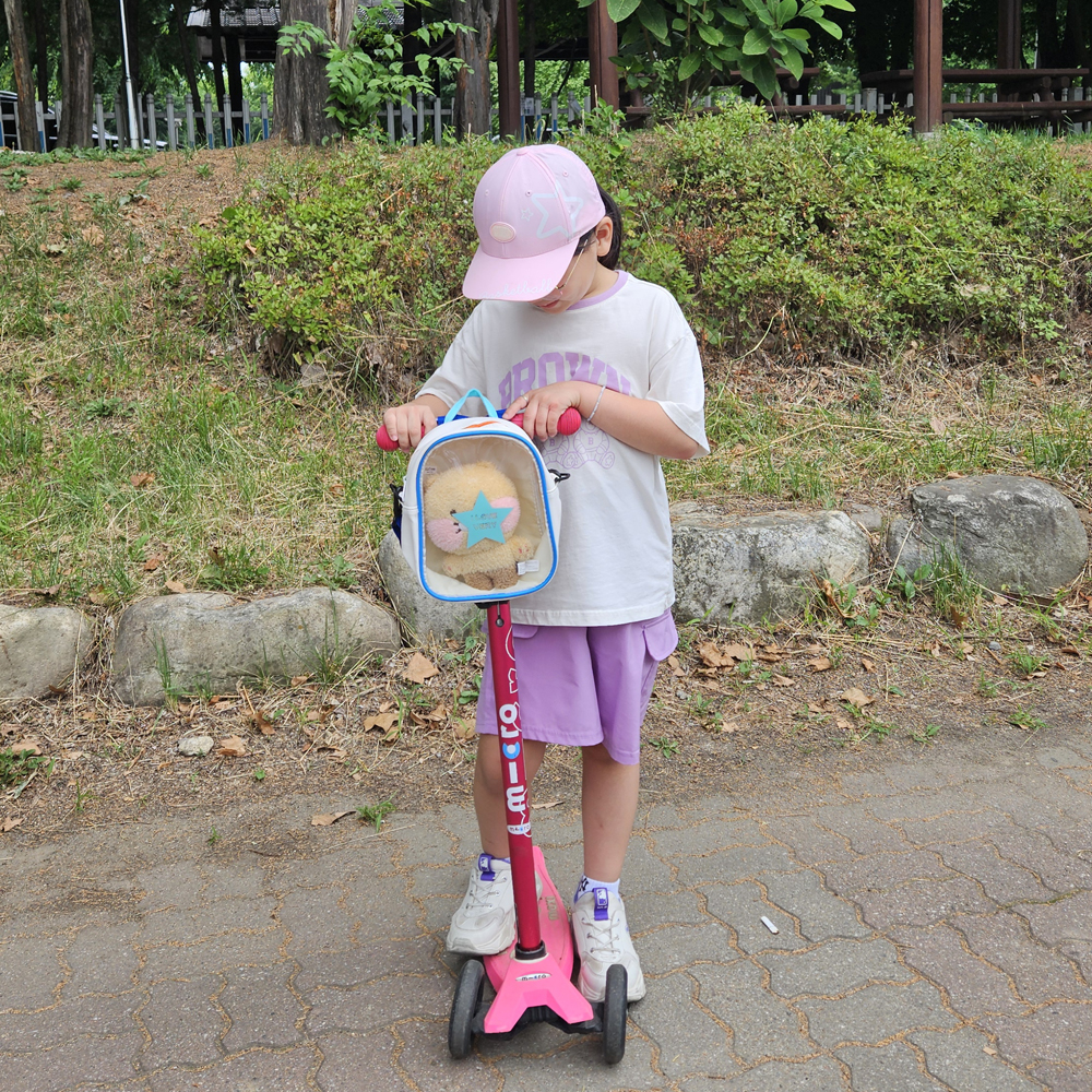 유아 아동 키즈 초등 학생 어린이 아이 킥보드 자전거 보조 핸들 바 방수 가방