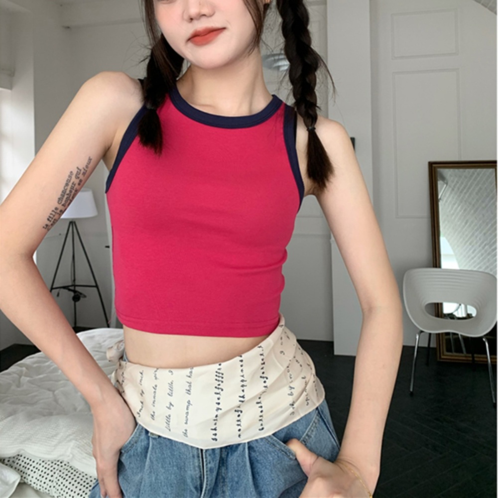 나솔사계 69회 조현아 나시 민소매 티셔츠 섹시한 여름 의상 옷 패션 - 상품 이미지