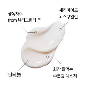 [여행용 사이즈] 이니스프리 그린티 씨드 히알루론산 수분크림 / 진정 보... 솔직 후기 | 피부 타입별 분석 - 상품 이미지 4