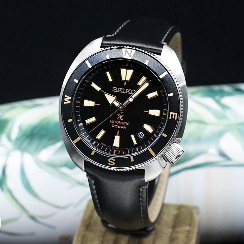 세이코 SEIKO 오토매틱 필드마스터 남자 손목 가죽밴드 캐주얼 시계 SBDY103 - 메인 이미지