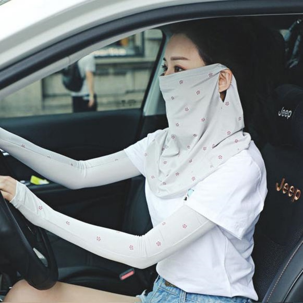 차량용팔토시 시원한 헐렁한운전 레이스 쿨토시 - 상세 이미지 3