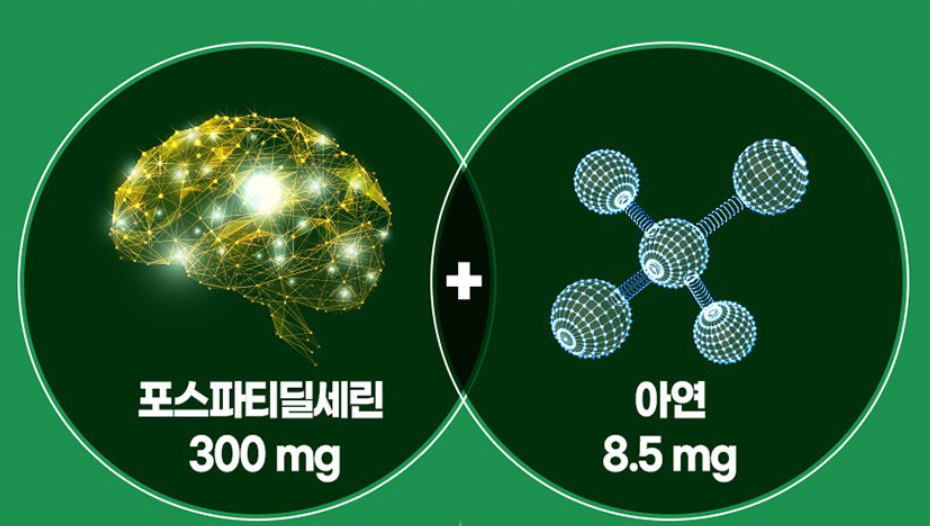 프리미엄포스파티딜세린 포스티딜세린 효능 포스파티디셀린 포스타디딜 건망증 약한달분 - 상세 이미지 3
