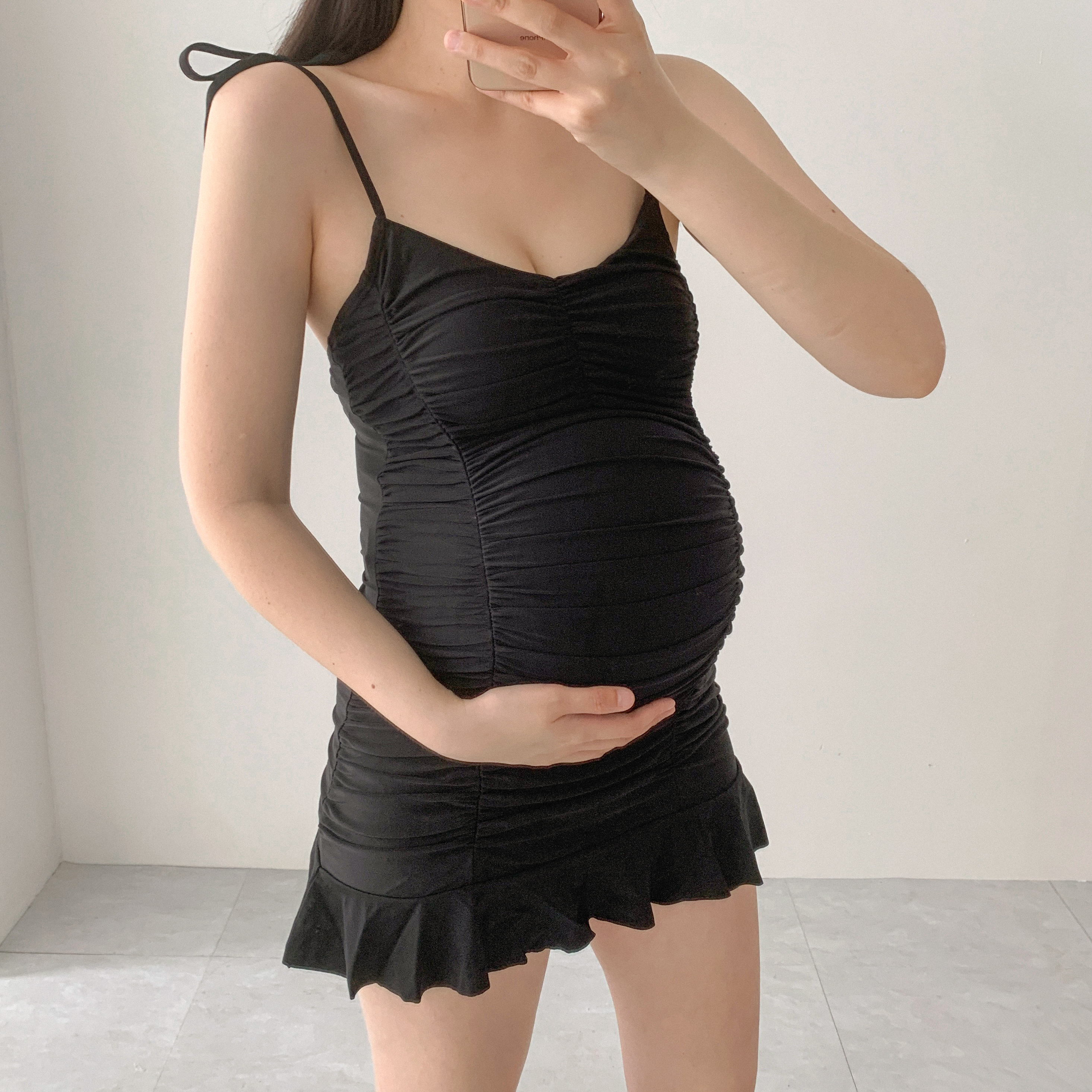 당일발송 셔링 만삭비키니 임부복수영복 - 상세 이미지 2