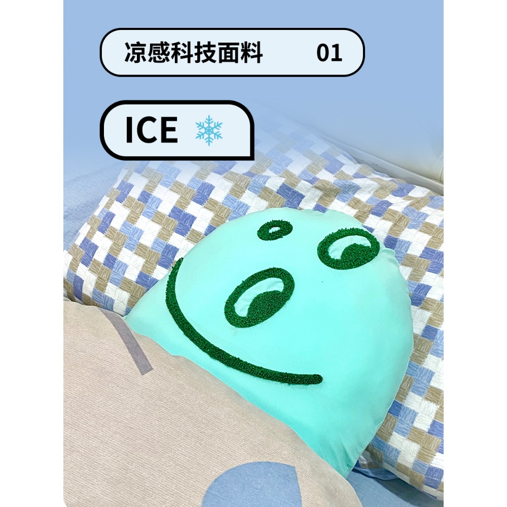 냉감쿠션 쿨링 긴베개 안고자는 냉감인형 시원한 롱베개 여름 쿨 바디필로우 베개 - 상세 이미지 4
