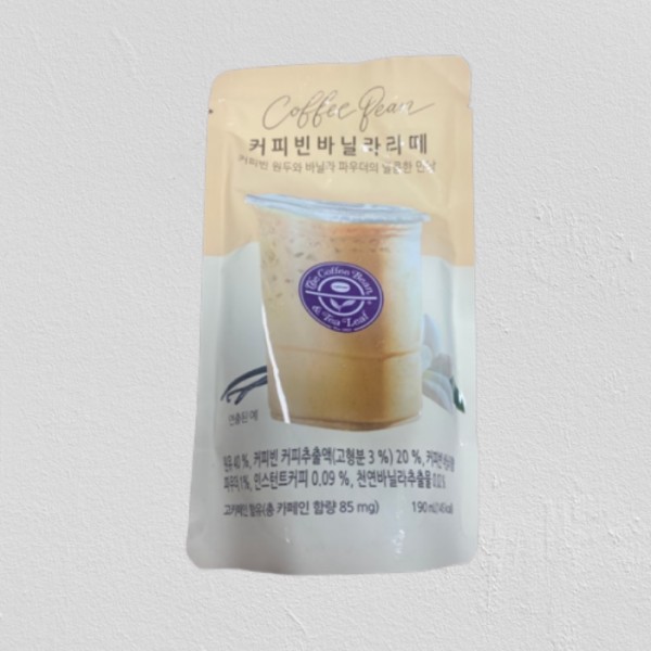 커피빈 바닐라 라떼 파우치 10개입 : 지쿠11