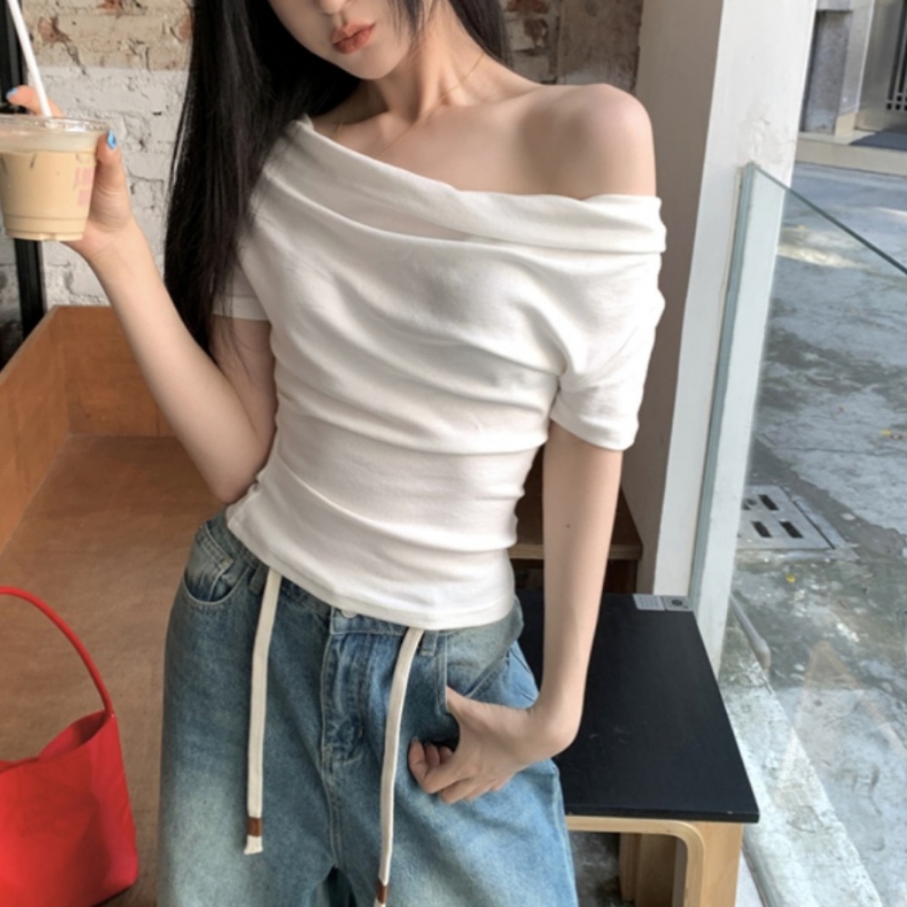 나는 솔로 156회 송해나 블라우스 오프숄더 어깨트임 의상 옷 패션 - 메인 이미지