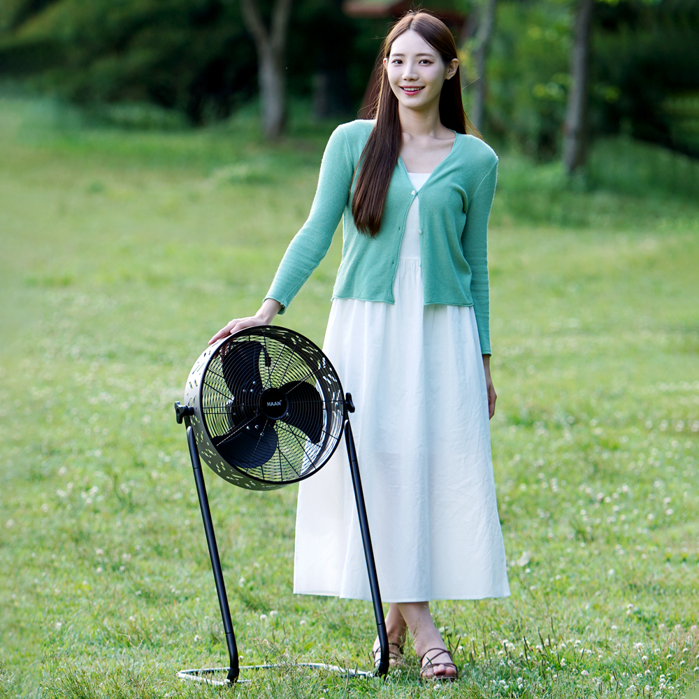 메탈 캠핑선풍기 높이조절 무선 캠핑용 써큘레이터 BLDC 35cm CPF1014