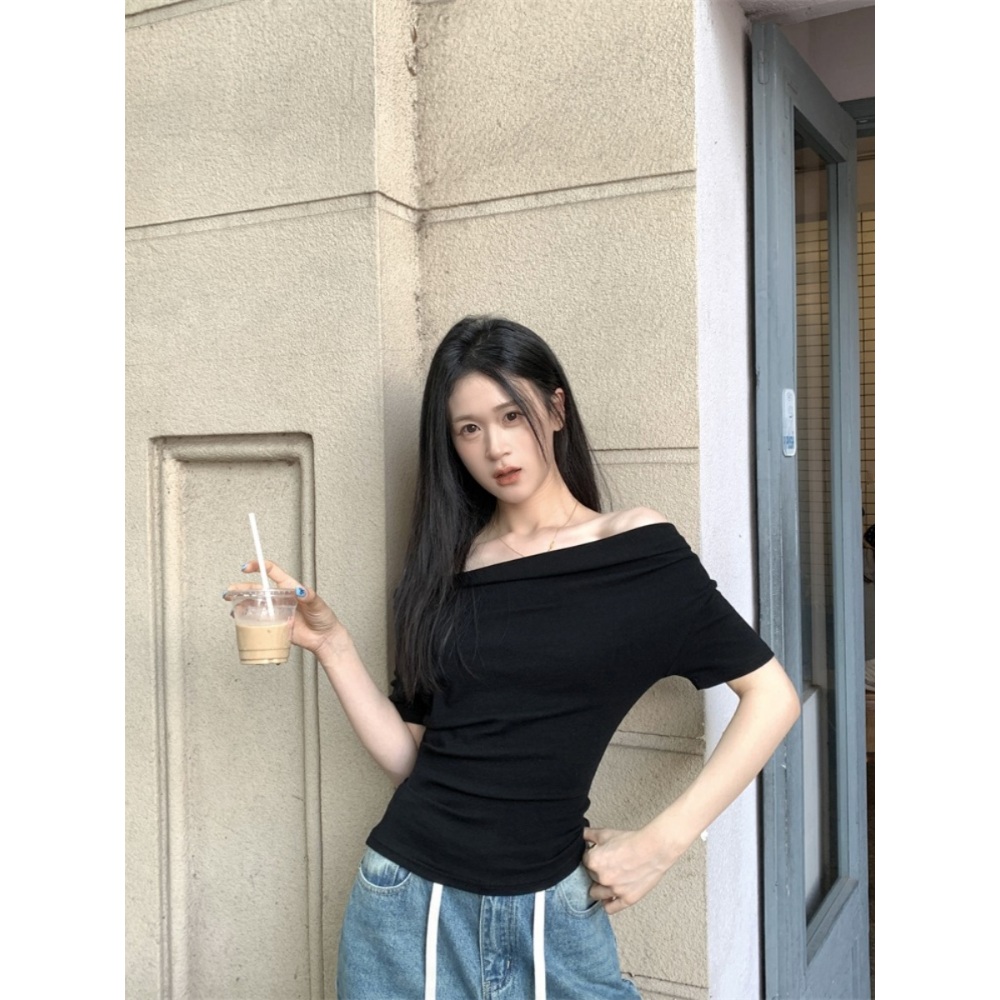 나는 솔로 156회 송해나 블라우스 오프숄더 어깨트임 의상 옷 패션 - 상세 이미지 4