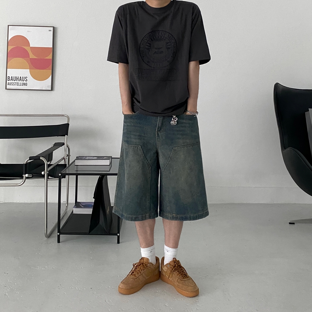 워크버뮤다 카펜터버뮤다 남자버뮤다반바지 - 상세 이미지 3