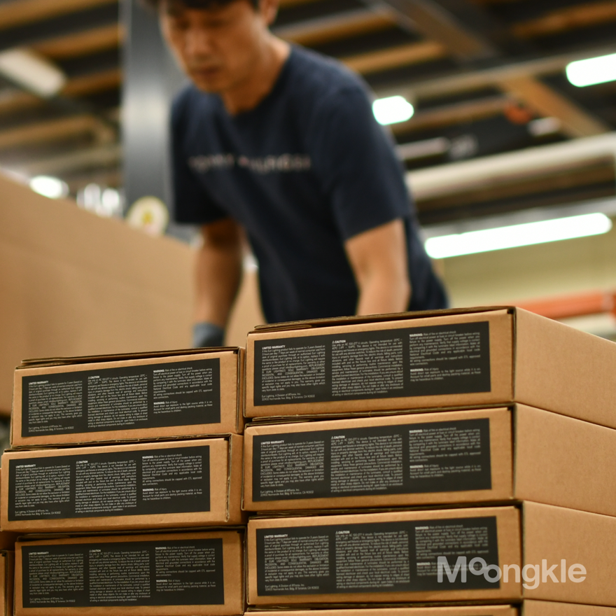 뭉클 리니어 6인 식탁 조명 원목 펜던트 조명 1500