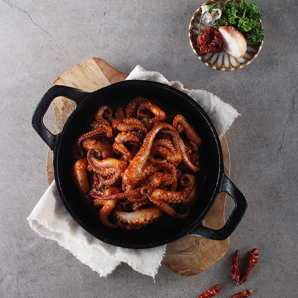 [무료배송]서민갑부 송쭈집 쭈꾸미 볶음 500g 5+5 10팩 묶음 구성 상품 재구매 고객 필수템