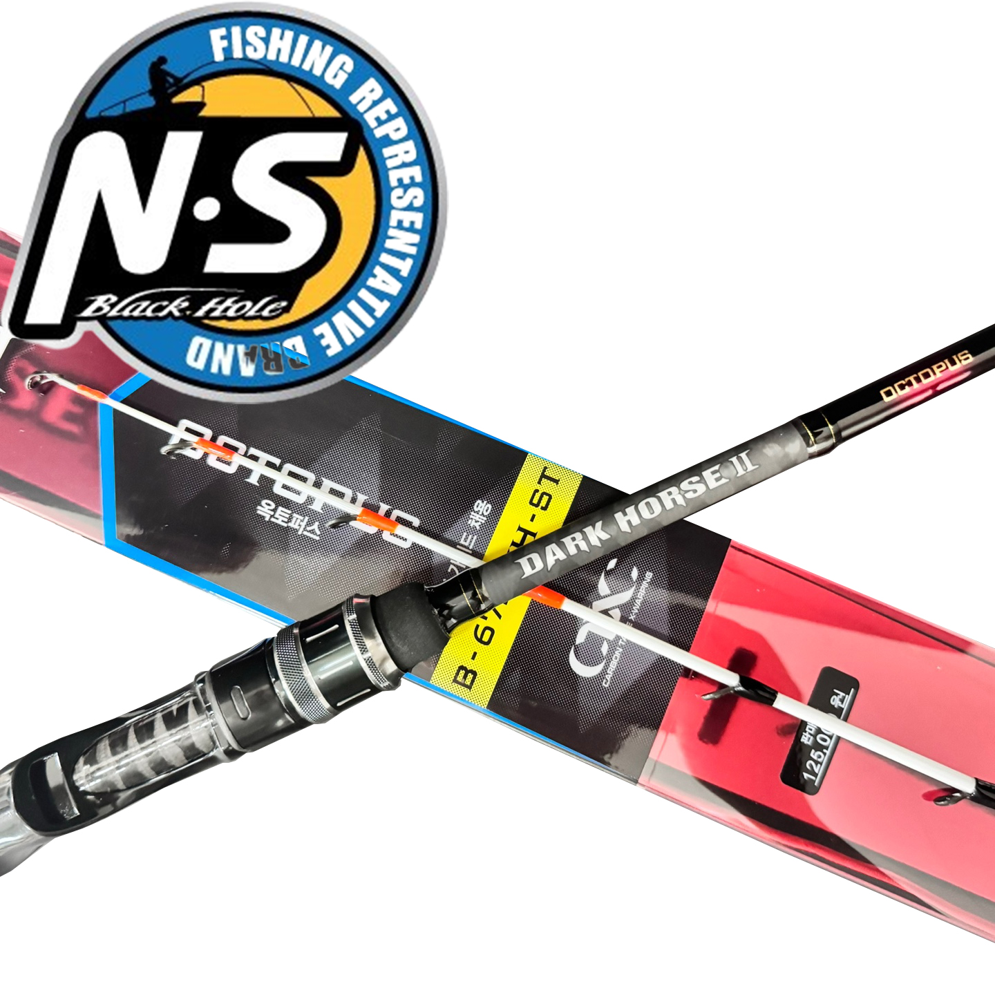 NS 엔에스 다크호스2 옥토퍼스 문어낚시대 워킹 문어로드 문어대 선상 피문어 632M