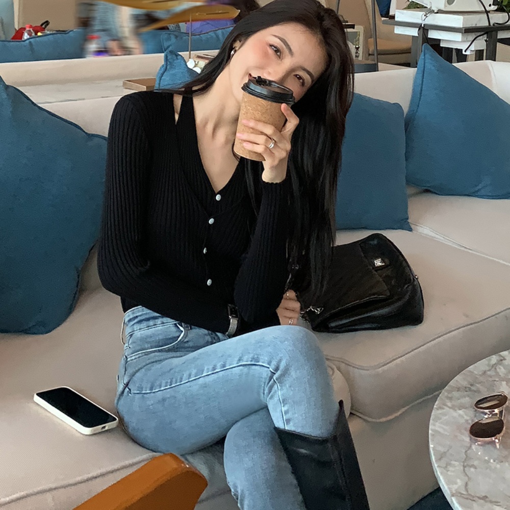놀라운 토요일 322회 태연 니트 티셔츠 홀터넥  V넥 의상 옷 패션 - 상세 이미지 4