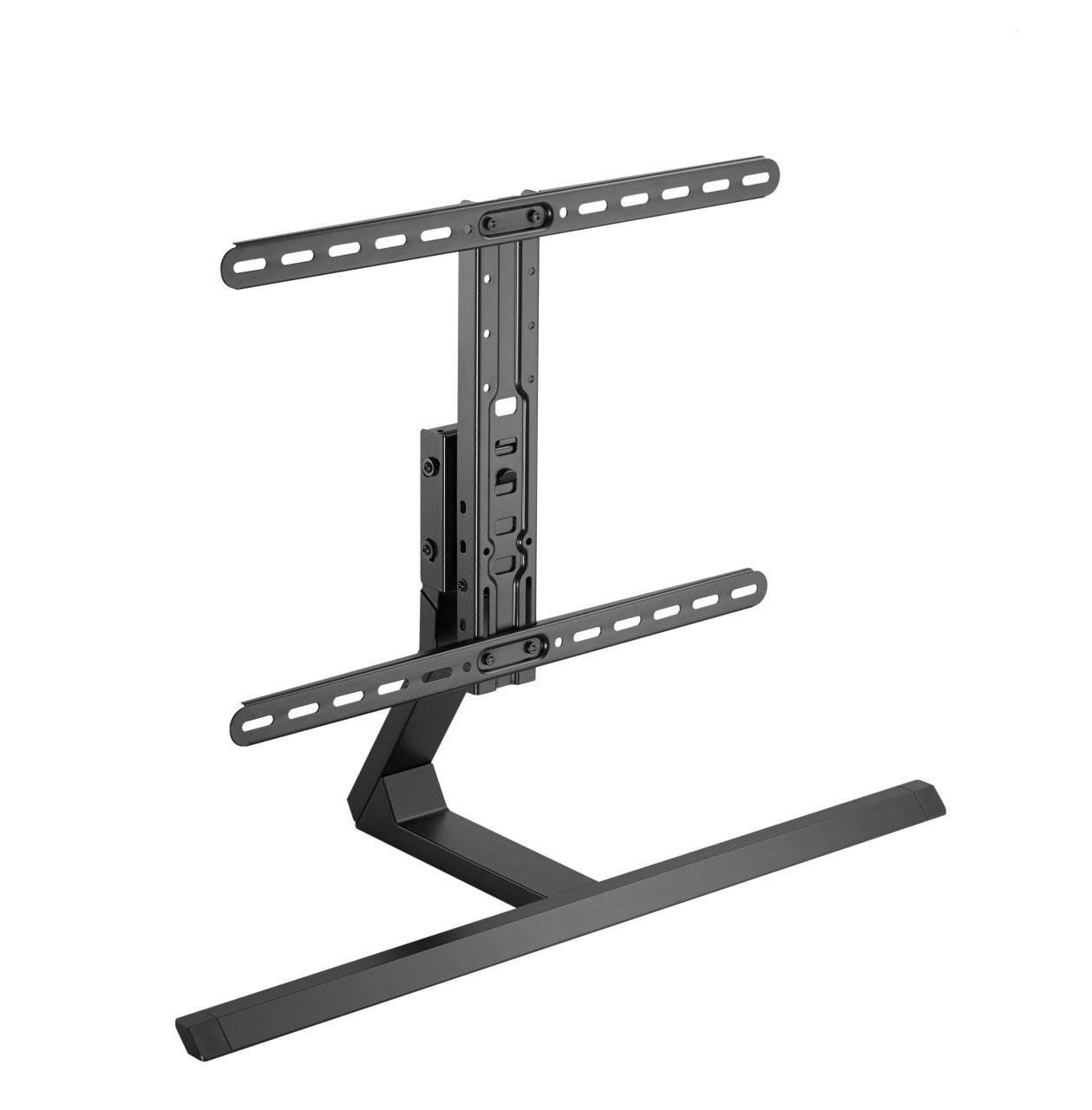 큐빅스 TV 모니터 중앙 스탠드 다리 거치대 티비 고정형스탠드