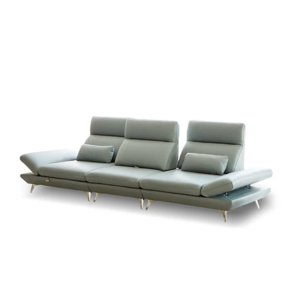 까사홈 레노바 프리미엄 레더 스윙 4인 소파