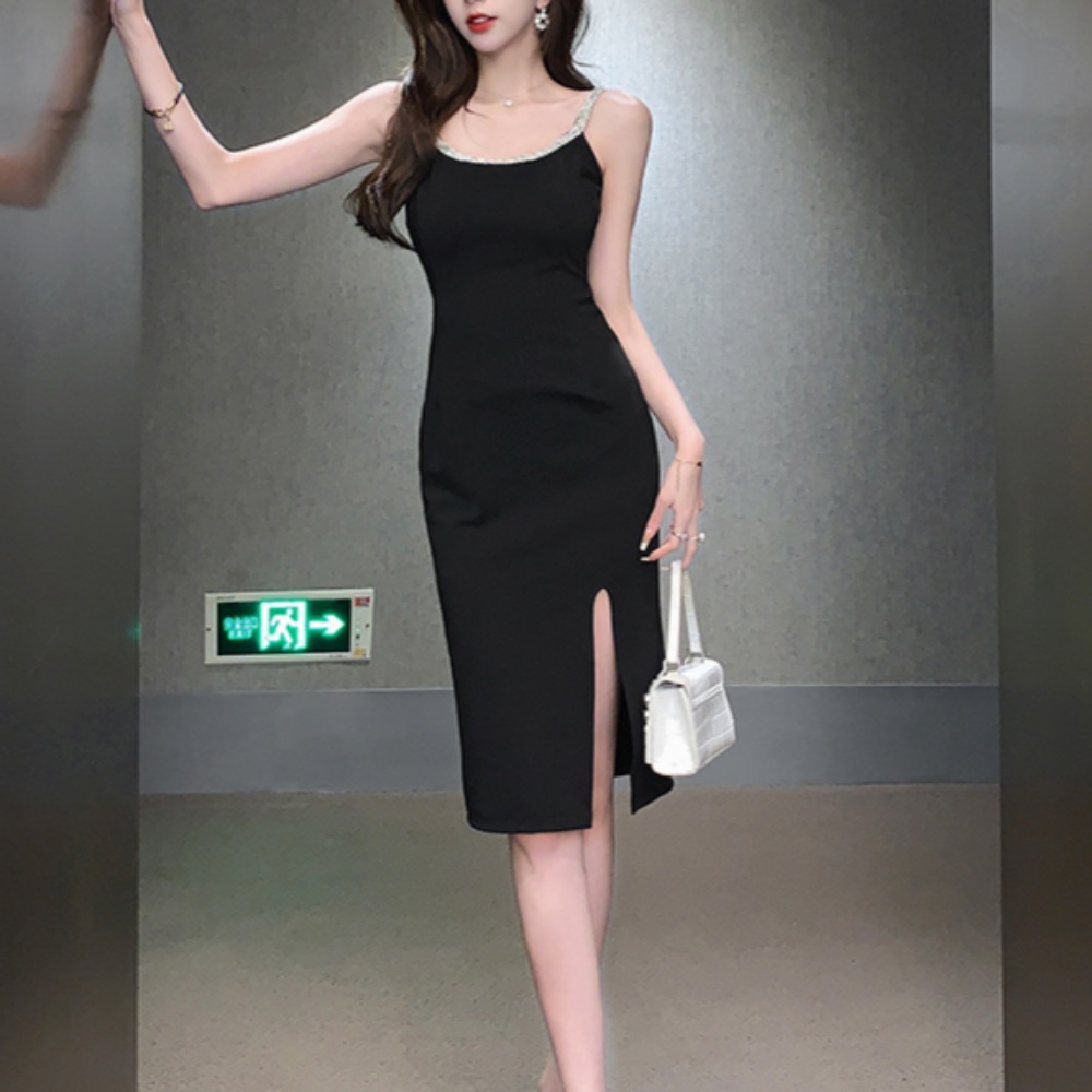 신들린 연애 3회 유인나 블랙 원피스 민소매 하이앤드 의상 옷 패션 - 메인 이미지
