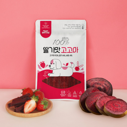 고고마 강아지 과일 고구마 간식 코코넛, 75g, 1개 - 상세 이미지 5