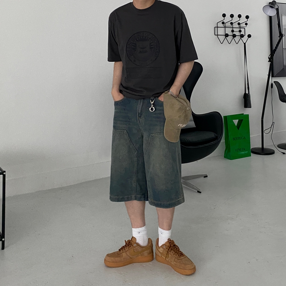 워크버뮤다 카펜터버뮤다 남자버뮤다반바지 - 상세 이미지 2