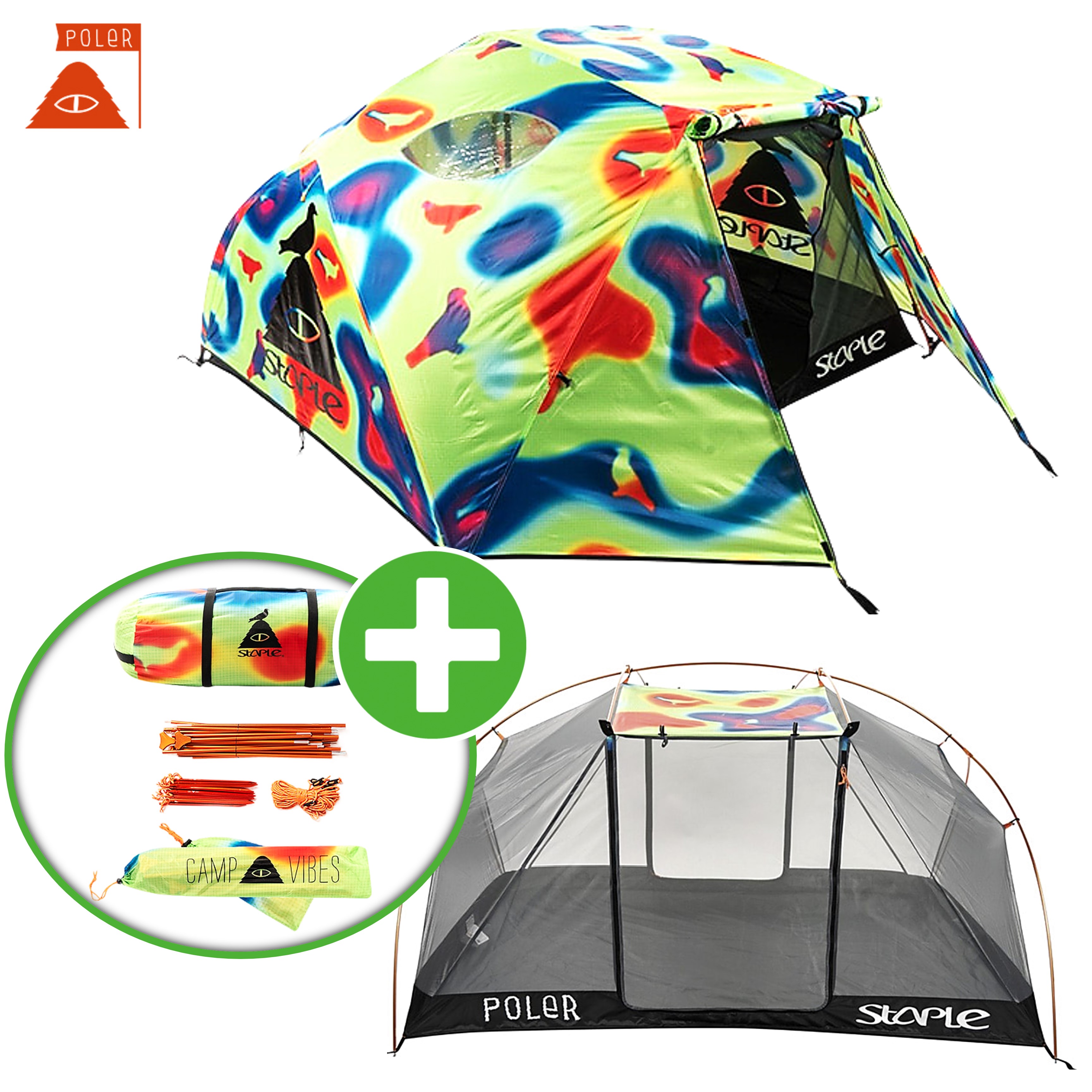 폴러투맨 폴러 스터프 텐트 콜라보 스테이플 THERMAL 백패킹 경량 25년신형