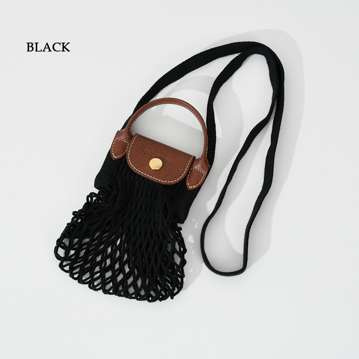 롱샴 Longchamp 르플리아쥬 필레 숄더백 그물 가방 XS 3컬러 - 상세 이미지 3