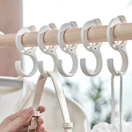 다담컴퍼니 봉걸이 후크 잠옷 걸이 책가방 행거 거치대 고리 앞치마 가방 걸이대 모자 화장실 옷장 무타공 옷걸이 다용도 홀더 욕실 드레스룸 핸드백 장농 고정 벽걸이 정리