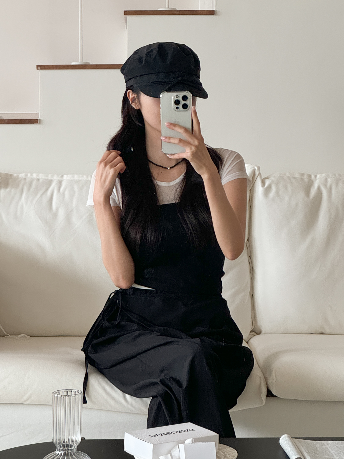 코티 리본 방수 장마 마도로스 헌팅캡 베레모 모자 3color 상세 이미지 19