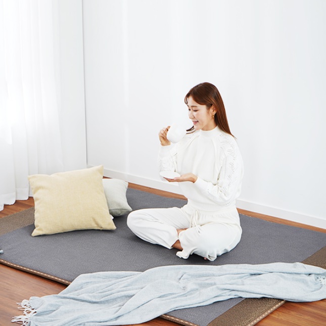 프리미엄 어싱 전기 매트 싱글 온열 접지 매트 원적외선 매트