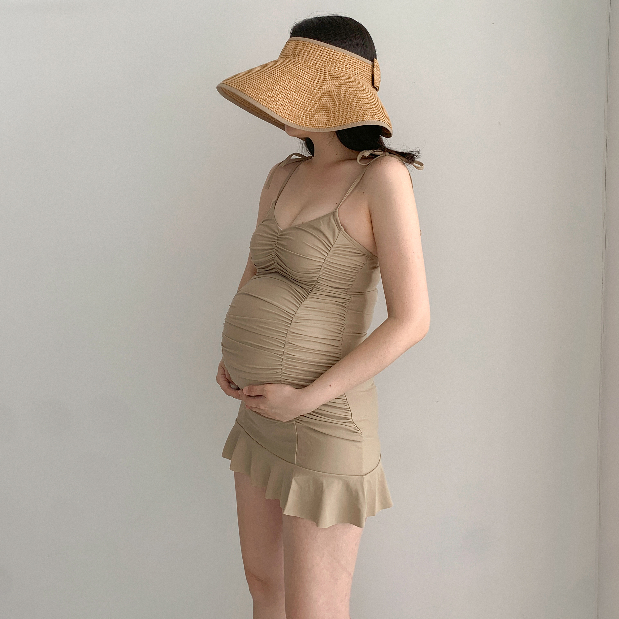 당일발송 셔링 만삭비키니 임부복수영복 - 메인 이미지