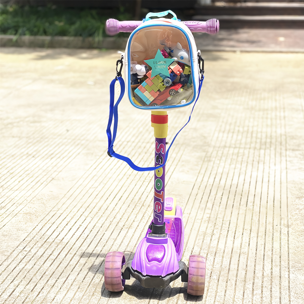 유아 아동 키즈 초등 학생 어린이 아이 킥보드 자전거 보조 핸들 바 방수 가방