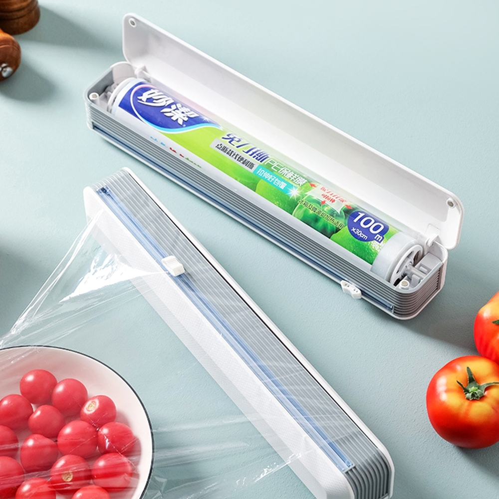 가정용 부착식 랩커팅기 주방 쿠킹 종이호일 랩커터 절단기