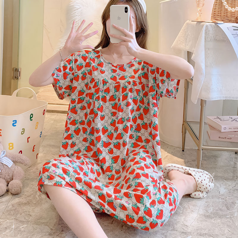 1+1 시원쿨쿨 여름 홈웨어 원피스 잠옷 임산부 - 상세 이미지 3