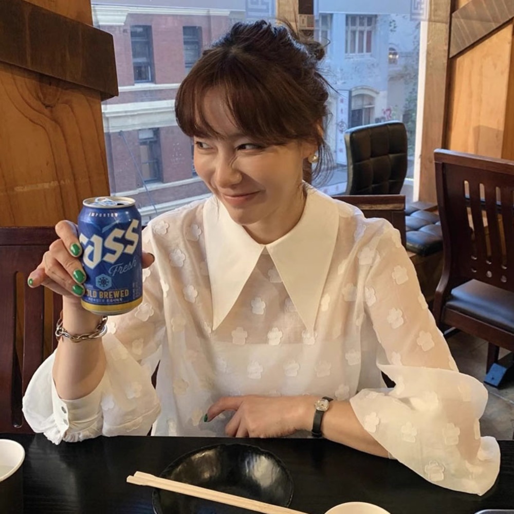 돌싱글즈5 9회 손세아 블라우스 셔츠 시스루 메쉬 의상 옷 패션 - 상세 이미지 3