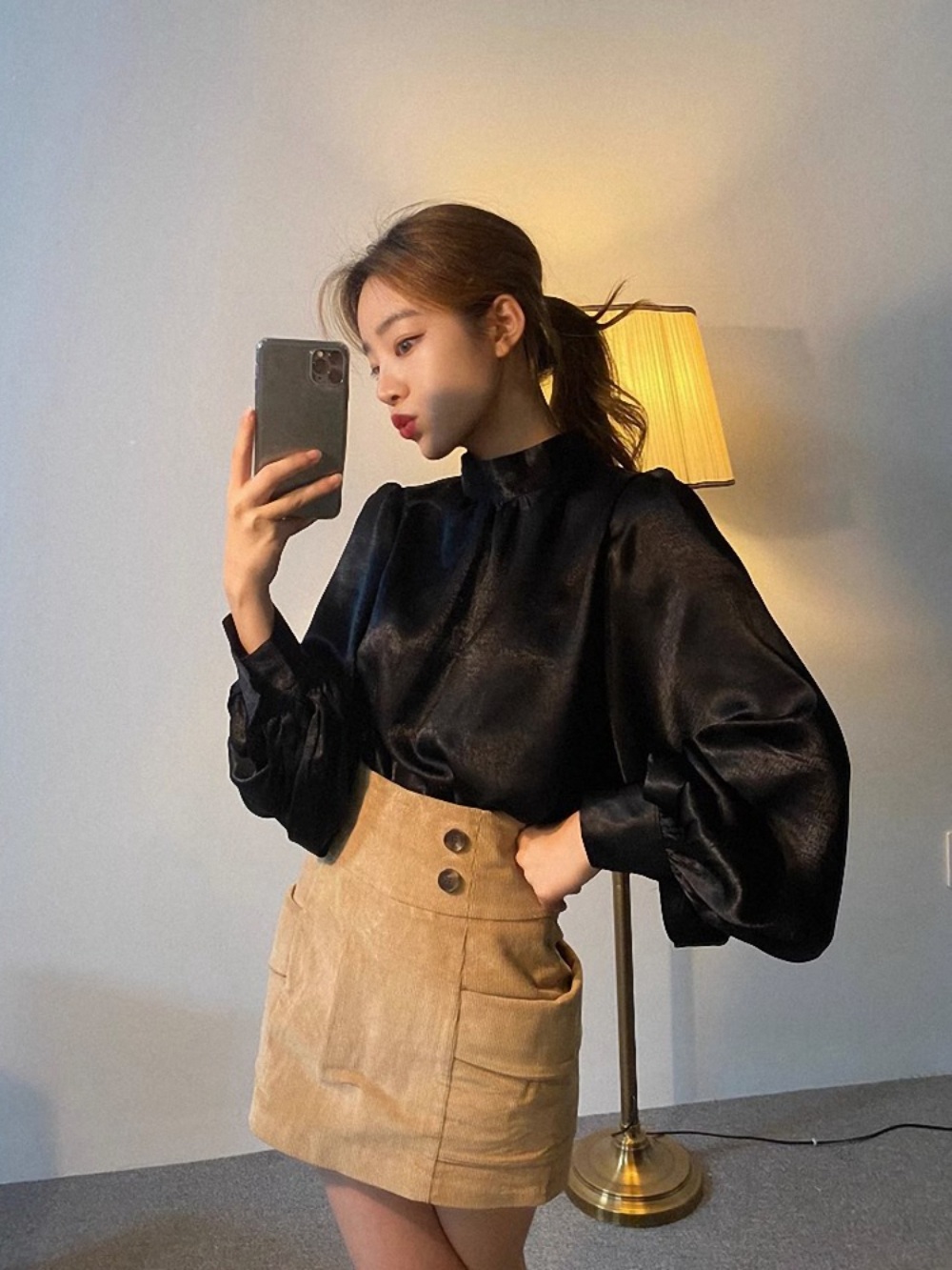 용감무쌍 용수정 45회 임주은 블라우스 셔츠 최혜라 고급진 우아한 의상 옷 패션 - 상세 이미지 3