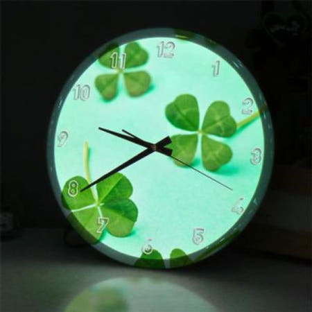 [꾸밈] nj494-LED시계액자35R_행운이쏟아지는시간