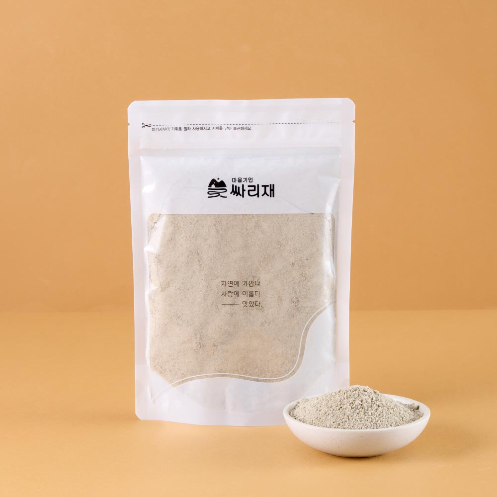 싸리재 [ 검은곡식 미숫가루 300g ] 검은콩선식 흑임자 식사대용 곡물쉐이크 - 상세 이미지 2