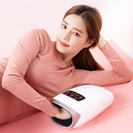 제스파 에어솔루션 무선형 충전식 손마사지기 핸드 손목 안마기 공기압 지압 ZP1910 NF