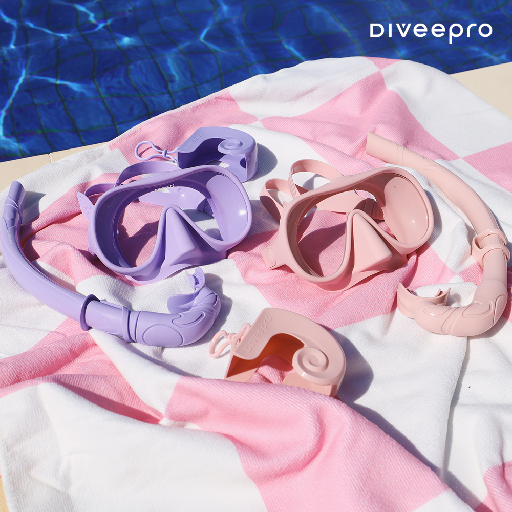 다이비프로 포켓다이브 스노쿨링 마스크 폴더블 휴대용 물안경