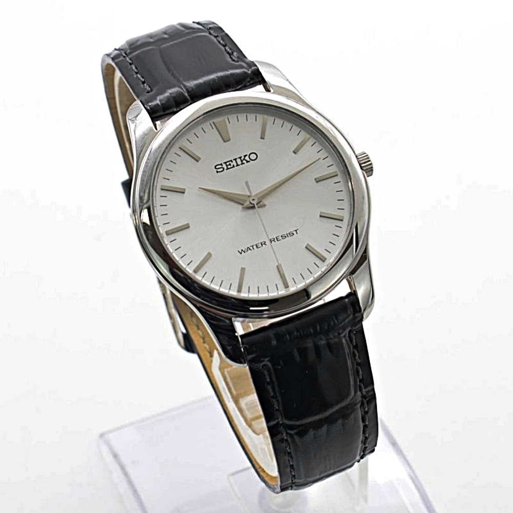 세이코 SEIKO 스피릿 클래식 남자 손목 캐주얼 드레스 시계 SCXP031 실버 - 상세 이미지 3