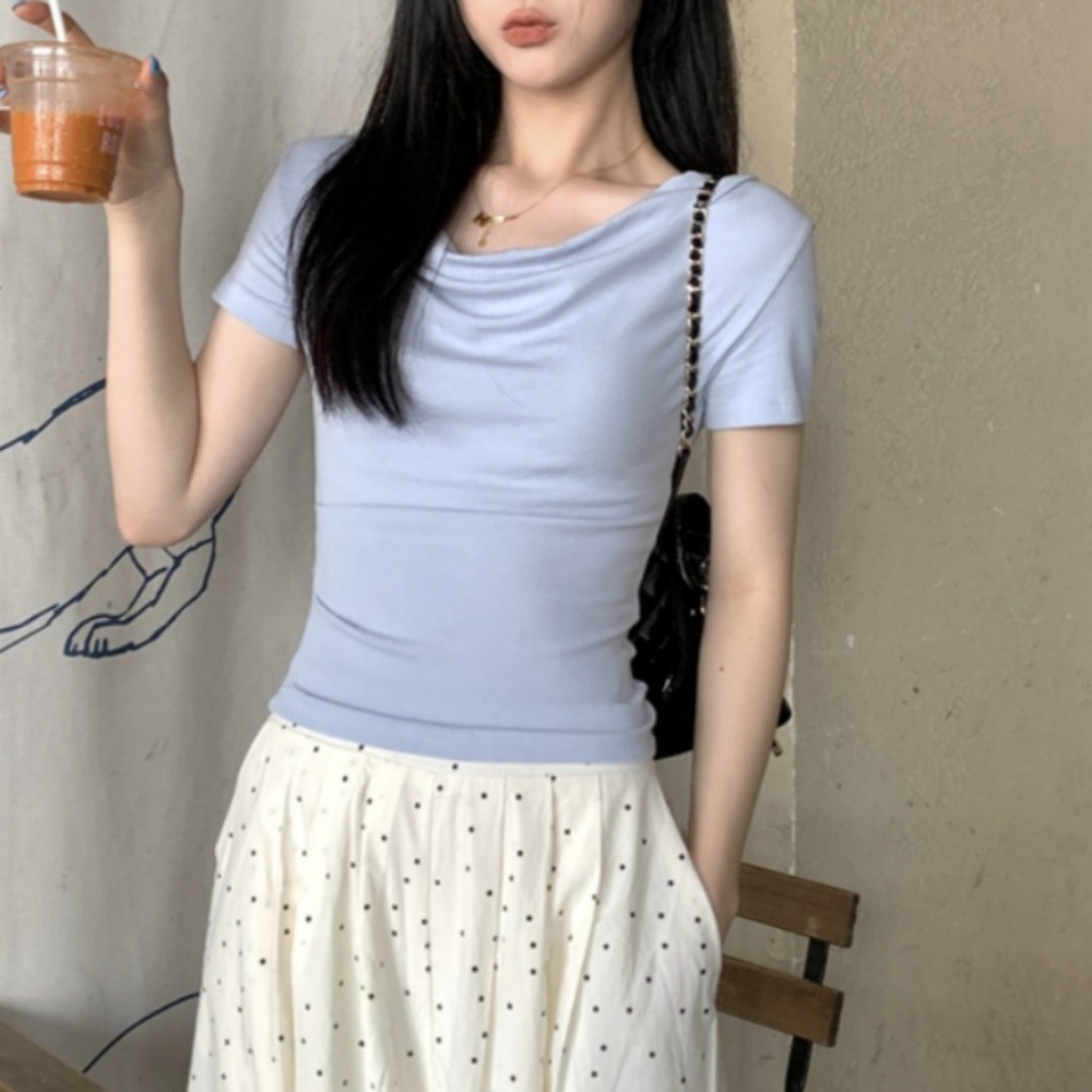 나는 솔로 156회 송해나 블라우스 오프숄더 어깨트임 의상 옷 패션 - 상세 이미지 2