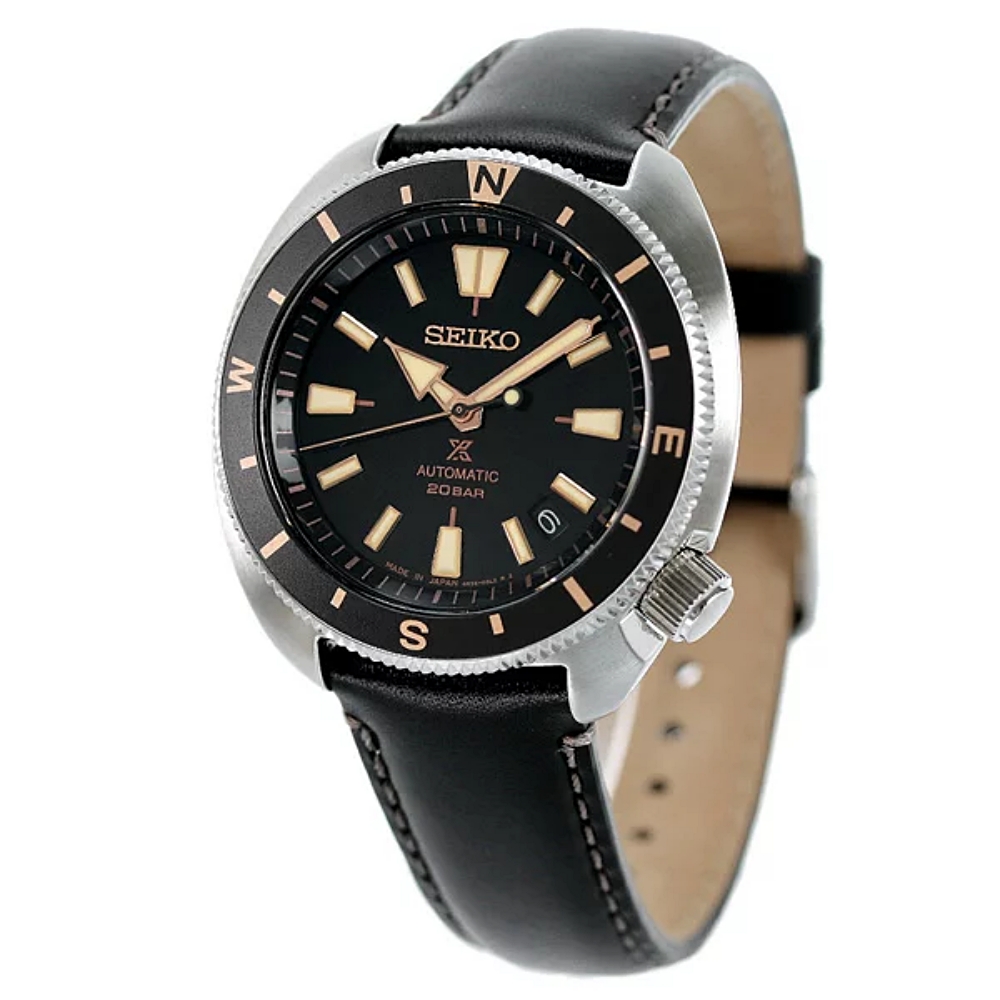세이코 SEIKO 오토매틱 필드마스터 남자 손목 가죽밴드 캐주얼 시계 SBDY103 - 상세 이미지 2