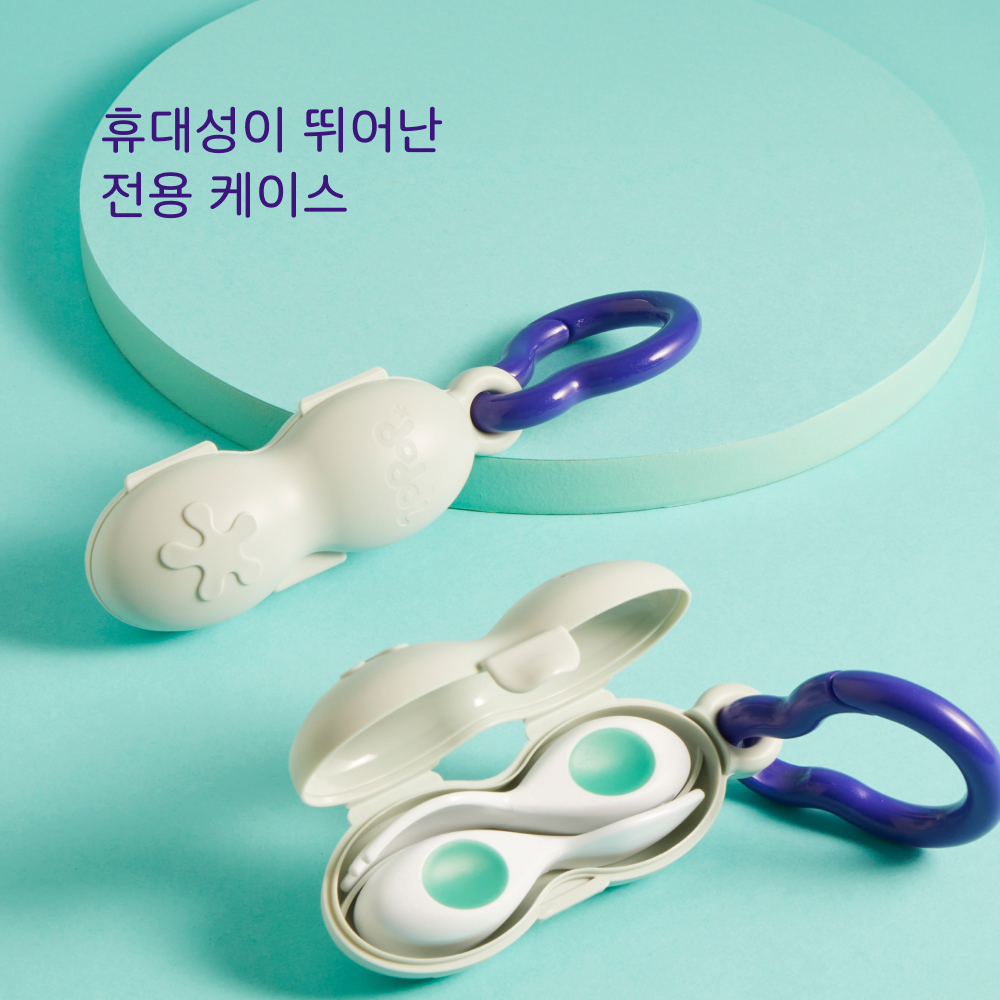 doddl 도들 초기 이유식 세트 (플라스틱 2P + 흡착볼) - 상세 이미지 5