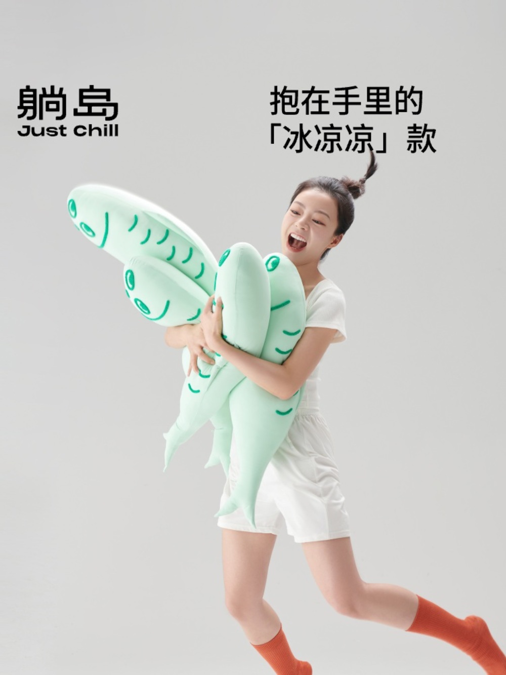 냉감쿠션 아이스 여름 롱쿠션 롱베개 냉감인형 대형 안고자는 긴베개 쿨 바디필로우 - 상세 이미지 4