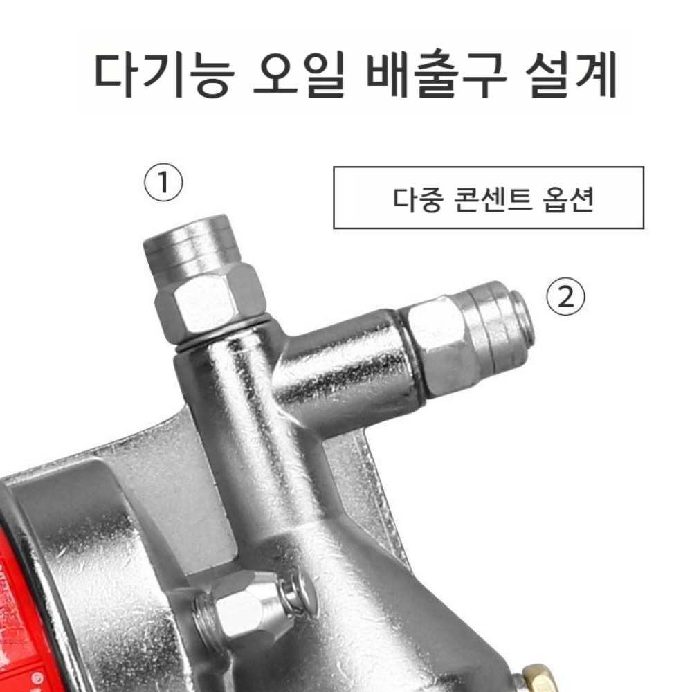 에어 펌프 그리스건 고압 구리스 주입기 오일필러 - 상세 이미지 5