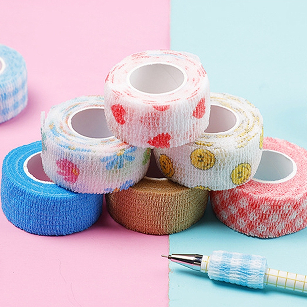 손가락 자가점착붕대 압박용밴드 필기 물집 탄력 거즈 테이프
