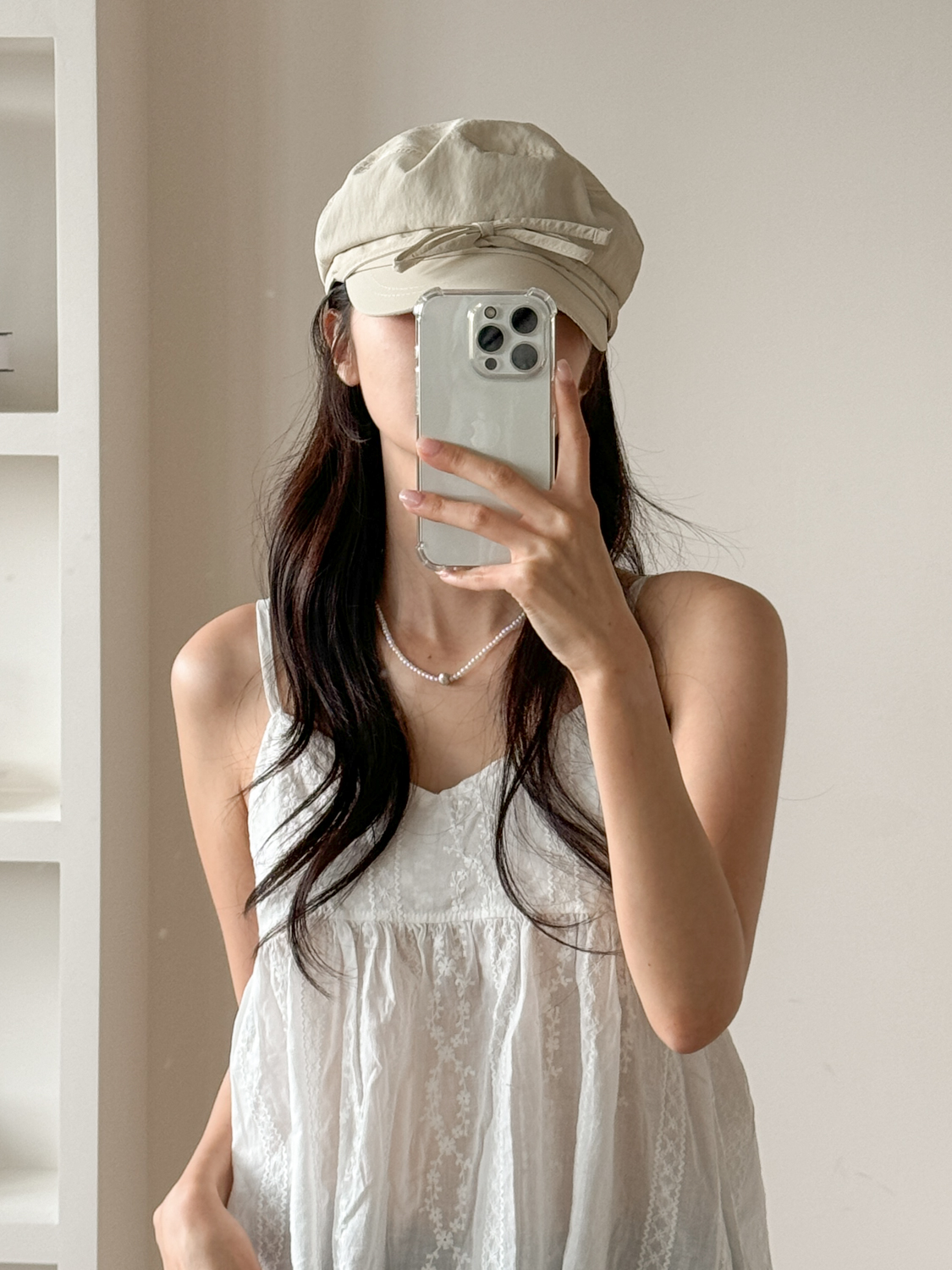 코티 리본 방수 장마 마도로스 헌팅캡 베레모 모자 3color 상세 이미지 8