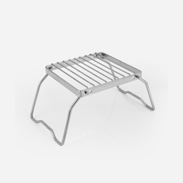 KOOLMAN(쿨맨) 다용도 스텐 받침대 테이블 소형(16cm), 실버