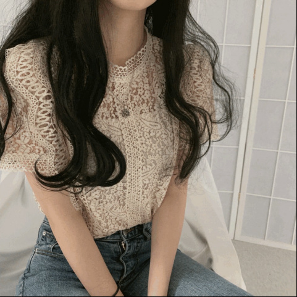 돌싱포맨 144회 이수경 블라우스 시스루 레이스 의상 옷 패션 - 상세 이미지 2