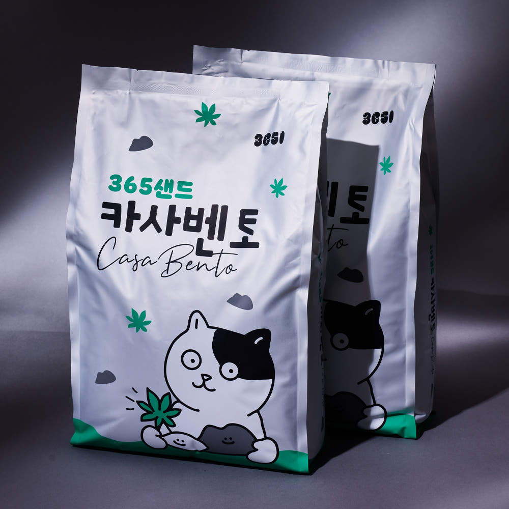 365샌드 카사바 벤토나이트 고양이 모래 6kg X 2개 가격 비교 3651 브랜드스토어 365샌드 카사바 벤토나이트 고양이 모래 6kg X 2개